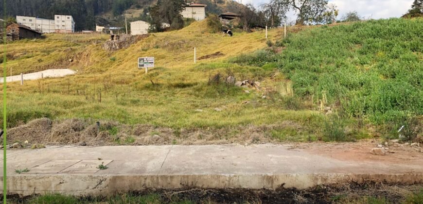 Terreno de venta en Biblián.