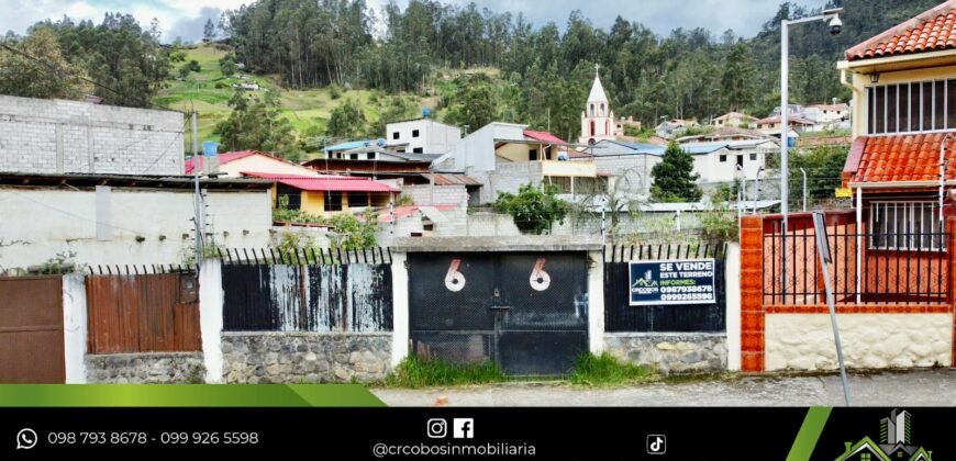 Terreno de venta en Nazón – Biblián